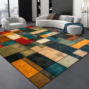 Nordic Abstract Geometric Carpets